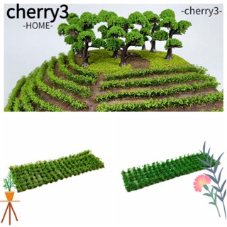 Cherry3 หญ้าเทียมจําลอง รูปทิวทัศน์จําลอง สําหรับตกแต่งบ้าน