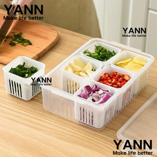 Yann1 กล่องเก็บของในตู้เย็น เนื้อสัตว์ใส จัดระเบียบตู้เย็น