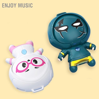  Enjoy Music เครื่องฟอกอากาศแบบสวมใส่ PC 200mah ประเภทสร้อยคอในครัวเรือนเครื่องฟอกอากาศไอออนลบแบบพกพาแบบชาร์จไฟได้