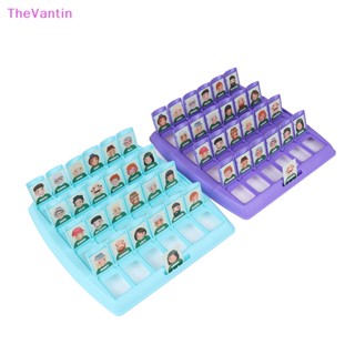 Thevantin Who Is It Family บอร์ดเกมมอนเตสซอรี่ ของเล่นบรรเทาความเครียด สําหรับเด็ก