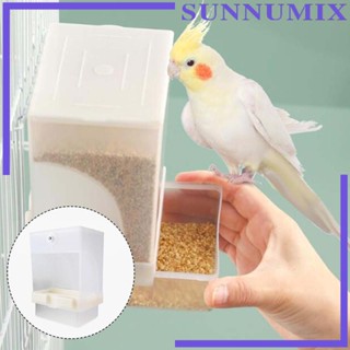 [Sunnimix] ชามให้อาหารนกแก้วอัตโนมัติ สําหรับกรงนกขมิ้น นกขมิ้น นกขมิ้น นกขมิ้น นกขมิ้น