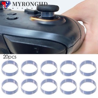 Myronghd ตัวป้องกันจอยสติ๊ก แบบใส ยืดหยุ่น สําหรับ Nintendo Switch PS5 Nintendo Switch