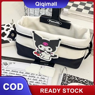 [จัดส่งภายใน 24 ชม.] Kuromi INS Simple Pencil Case Large Capacity Waterproof Pen Bag High Color Value Pacha Dog Storage Cosmetic Bag &amp;#39;QIQI