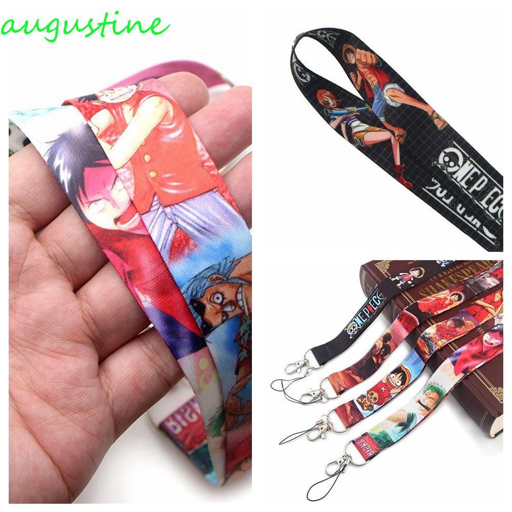 Augustine Riman Cartoon One Piece โทรศัพท์มือถือ Lanyards เอกสาร Riman U Disk Cards โทรศัพท์มือถือ L