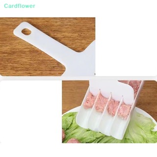 &lt;Cardflower&gt; ชุดแม่พิมพ์ทําลูกชิ้นปลาทอด เนื้อสัตว์ ช้อน เครื่องมือทําอาหาร ลดราคา