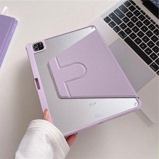 เคสแม่เหล็ก หมุนได้ 360 องศา สําหรับ ipad 10th 2022 10.9 นิ้ว Air 2 1 Pro 11 2020 Air 3 Mini 6 5 4 10.2 9th 8th 7th 9.7 2017 2018 5th 6th