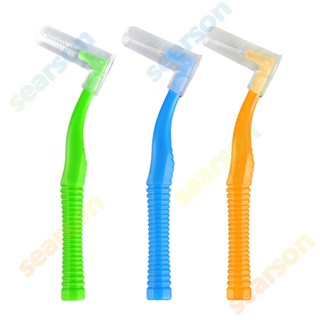 TEPE Teeth–Braces Brush Interdental Tooth Cleaner Brushes Angle Between 【searson】 【searson】 【searson】