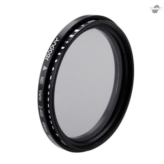 {fly} Andoer 49mm ND Fader Neutral Density Adjustable ND2 to ND400 Variable Filter for   DSLR Camera