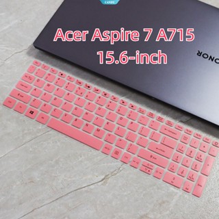 ฟิล์มป้องกันคีย์บอร์ด สําหรับ Acer Aspire 7 A715 75g A715 74g 2020 A715 74g 2020 A715-74 15.6 นิ้ว 2019 2020 [CAN]