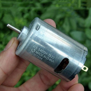 แปรงสว่านไฟฟ้า มอเตอร์ขนาดเล็ก Mabuchi 540SH-7523 แรงบิดสูง DC6-9V 7.4V 24,000RPM สําหรับอุปกรณ์ไฟฟ้า