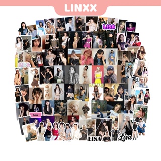 Linxx สติกเกอร์ อัลบั้ม BLACKPINK LISA ไอดอล กันน้ํา 100 ชิ้น