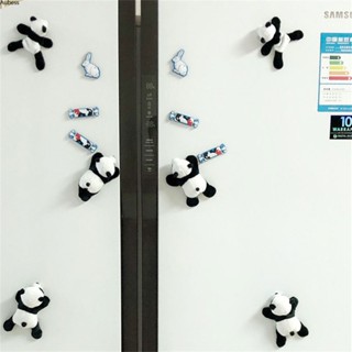 Creative Panda ตู้เย็นสติกเกอร์ตุ๊กตาหมีแพนด้าของขวัญตกแต่งบ้านตกแต่ง Aube