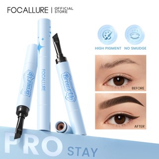 Focallure 2 In 1 ครีมเขียนคิ้ว กันน้ํา อเนกประสงค์ ติดทนนาน