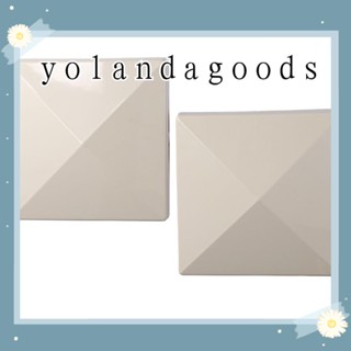 Yola หมวกปิรามิด PVC สีขาว 5 นิ้ว สําหรับบ้าน สวน
