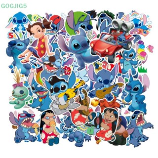 [GOGJIG5] สติกเกอร์ ลายการ์ตูน Stitch กันน้ํา DIY สําหรับติดตกแต่งของเล่นเด็ก 55 ชิ้น