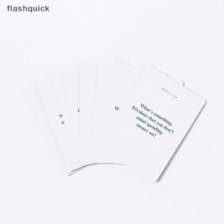 Flashquick แผ่นบอร์ดเกมกระดาน โรแมนติก ของขวัญ สําหรับงานปาร์ตี้