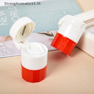 Strongaromatic 4 In 1 กล่องตลับยา 4 ชั้น แบบพกพา