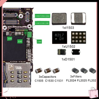 [Sy] อะไหล่ซ่อมไฟแบ็คไลท์ คอยล์ไอซี ไดโอด และฟิลเตอร์ สําหรับ iPhone 5G 5S 6S 6