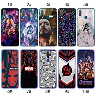 เคสใส ลายโลโก้ Marvel avengers สําหรับ OPPO Reno5 Reno6 5Lite 5F MZD115