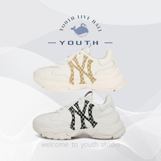 MLB รองเท้าผ้าใบ Unisex รุ่น 3ASHCM01N 50WHS 3ASHCM01N 50IVS - สีขาว สีขาวงาช้าง