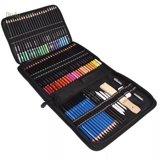 Dudu ชุดอุปกรณ์วาดภาพระบายสี พร้อมที่จัดระเบียบดินสอ สําหรับเด็ก 95 ชิ้น