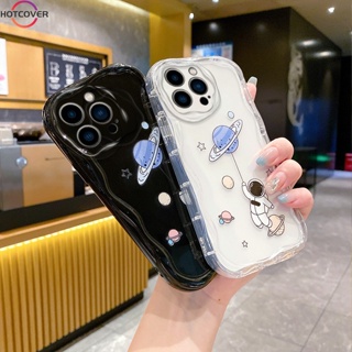 เคสโทรศัพท์มือถือแบบนิ่ม TPU กันกระแทก ลายนักบินอวกาศ แฟชั่น สําหรับ iPhone 11 12 13 14 Pro Max 14 Plus X XR XS Max 6 6S 7 8 Plus SE 2020