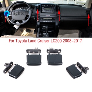 Flightcar ช่องแอร์แดชบอร์ด ด้านหน้ารถยนต์ A/C สําหรับ Toyota Land Cruiser LC200 FJ200 2008-2017