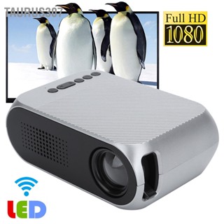 Taurus307 Mini Projector Silver Micro Portable 1080P LED Multi Function for Home Theater 100-240V