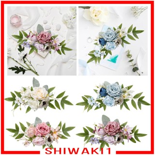 [Shiwaki1] Pew ดอกไม้ พิธีแต่งงาน ทางเดิน เก้าอี้ ตกแต่ง ทนทาน สีสันสดใส หรูหรา ตกแต่งเก้าอี้ ดอกไม้ ด้านหลัง สําหรับงานแต่งงาน เทศกาล