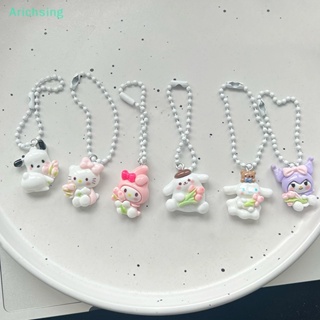 &lt;Arichsing&gt; Sanrio พวงกุญแจเรซิ่น จี้การ์ตูนคิตตี้ สุนัข Cinnamon Kuromi Melody น่ารัก ลดราคา สําหรับตกแต่งกระเป๋า