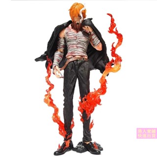 🔥สปอตสินค้า🔥ฟิกเกอร์ วันพีซ โมเดลฟิกเกอร์ โมเดล One Piece sanji figure ซันจิ - โมเดลตุ๊กตาอนิเมะ One Piece Sanji แฮนด์เมด ขนาด 28 ซม. เหมาะกับของขวัญ สําหรับตกแต่ง