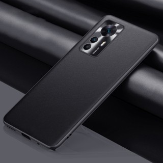 เคสโทรศัพท์มือถือหนัง PU ซิลิโคน ผิวด้าน กันกระแทก หรูหรา สําหรับ Xiaomi 12 12 Pro