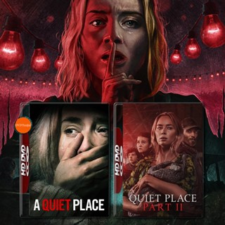 หนังแผ่น Bluray A Quiet Place Part 1-2 ดินแดนไร้เสียง 1-2 (2021) Bluray หนังใหม่ มาสเตอร์ เสียงไทย (เสียง ไทย/อังกฤษ ซับ