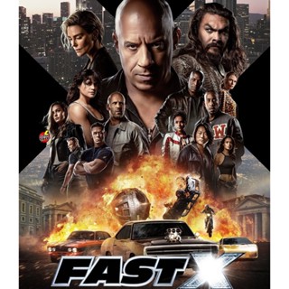 Bluray บลูเรย์ {ภาพมาสเตอร์ } FAST X (2023) เร็ว แรง ทะลุนรก 10 - Fast and Furious 10 (เสียง Eng /ไทย (โรง) | ซับ Eng/ไท