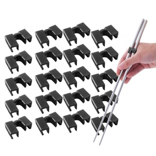 Chopstick Clip 20pcs Free Adjustment Light Reusable Chinese Chopsticks