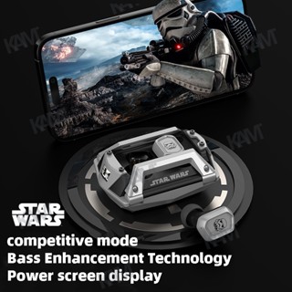 Kam Star Wars SW02 หูฟังบลูทูธไร้สาย ตัดเสียงรบกวน V5.3 HIFI คุณภาพสูง สําหรับเล่นเกม