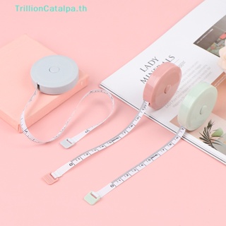 Trillioncatalpa ม้วนเทปวัดส่วนสูง แบบพกพา ยืดหดได้ 2 เมตร สําหรับเด็ก 1 ชิ้น