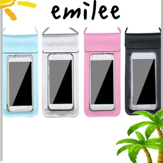 Emilee เคสโทรศัพท์ กันน้ํา สากล ลอย ถุงลมนิรภัย หน้าจอสัมผัส ฝาครอบโทรศัพท์มือถือ