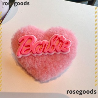 Rosegoods1 กิ๊บติดผม รูปโบว์ ผ้ากํามะหยี่ขนนิ่ม แฟชั่นสําหรับผู้หญิง 2 ชิ้น