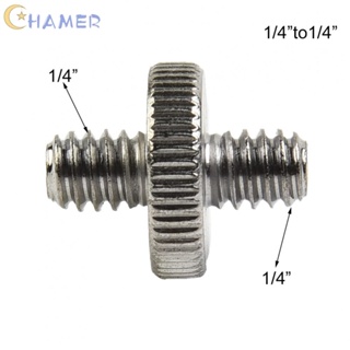 ใหม่ อะแดปเตอร์สกรู 1/4 นิ้ว เป็น 3/8 นิ้ว ยาว 19 มม. อุปกรณ์เสริมกล้อง