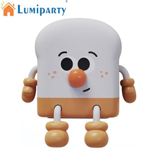 Lumiparty โคมไฟข้างเตียง ลายการ์ตูนขนมปังปิ้งน่ารัก สร้างสรรค์ สําหรับห้องนอนเด็ก