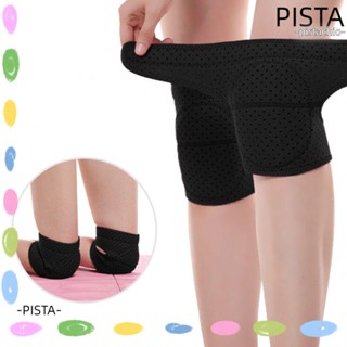 PISTA สนับเข่า ฟองน้ําหนา สําหรับออกกําลังกาย เล่นโยคะ สะบ้า 1 คู่