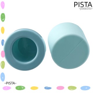 Pista แม่พิมพ์ซิลิโคน ทรงกระบอก ปลดง่าย สีฟ้า สําหรับทําน้ําแข็ง วิสกี้ ค็อกเทล 60 ชิ้น