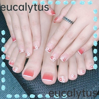 Eucalytus1 ชุดเล็บปลอม หัวเหลี่ยม สําหรับผู้หญิง