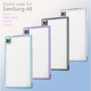 ใหม่ เคสโทรศัพท์มือถือ โลหะ กันกระแทก พร้อมแหวนขาตั้ง สําหรับ Samsung Galaxy Tab S7 S8 SM-T875 SM-T876B 2023 Galaxy Tab A8 10.5 Tab A7 T500 T505 A7 Lite T220 T225