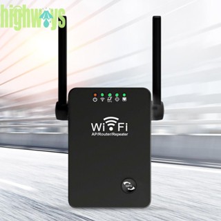 เครื่องทวนสัญญาณไร้สาย 2.4GHz IEEE 802.11 WIFI 300Mbps 3 โหมด [highways.th]