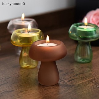 Luckyhouse0^^ ใหม่ ที่วางแก้ว รูปเห็ด สไตล์นอร์ดิก เรียบง่าย สําหรับตกแต่งบ้าน งานแต่งงาน