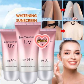 CYREAL CYREAL Sunscreen Spf50 Uv Moisturizing 60Ml เหมาะสำหรับทุกสภาพผิว,Rapid Film-Forming Effective Barrier