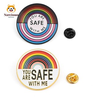 Narcissus LGBT Pins Love and Peace เข็มกลัดสัญลักษณ์เลสเบี้ยน เครื่องประดับ สําหรับของขวัญ