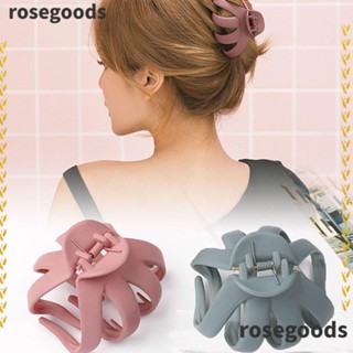 Rosegoods1 กิ๊บติดผมพลาสติก รูปปลาหมึก สําหรับผู้หญิง